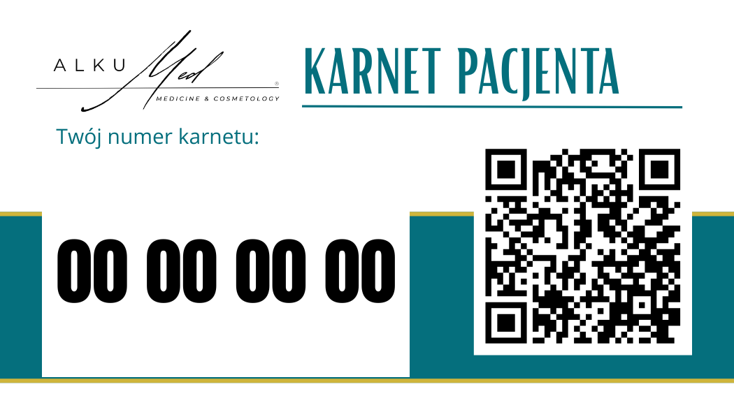 Kaucja zwrotna za kartę pacjenta (obowiązkowa do karnetu)