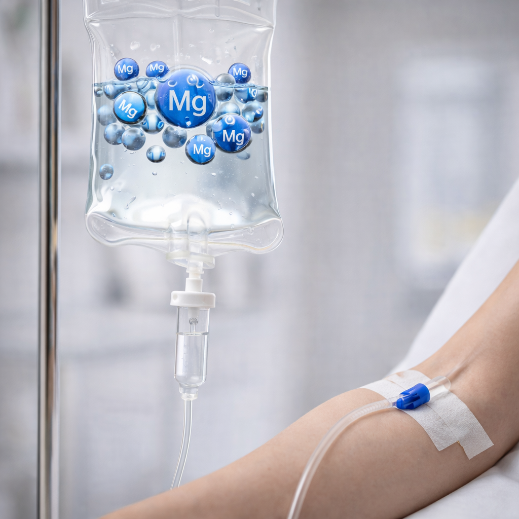 Karnet kroplówka magnez